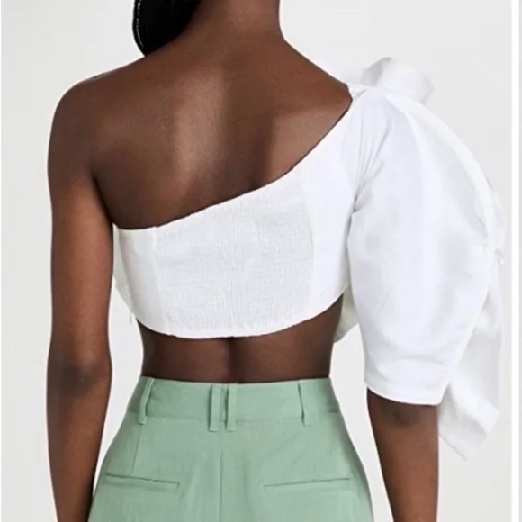 Mara Hoffman full circle Minerva white top size 4 NEW! New with tags! - Picture 7 of 12